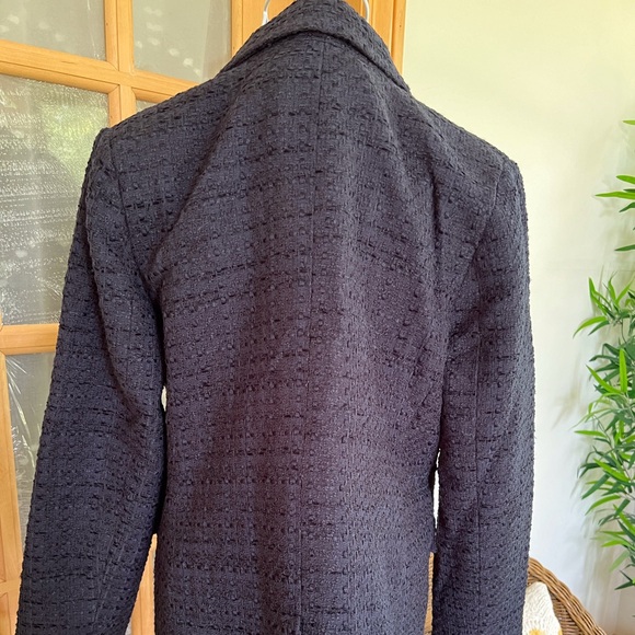 Loft Navy Tweed Blazer - Picture 2 of 5